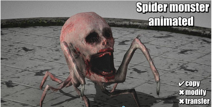 .:Bellart Studio:.Monster. Spider