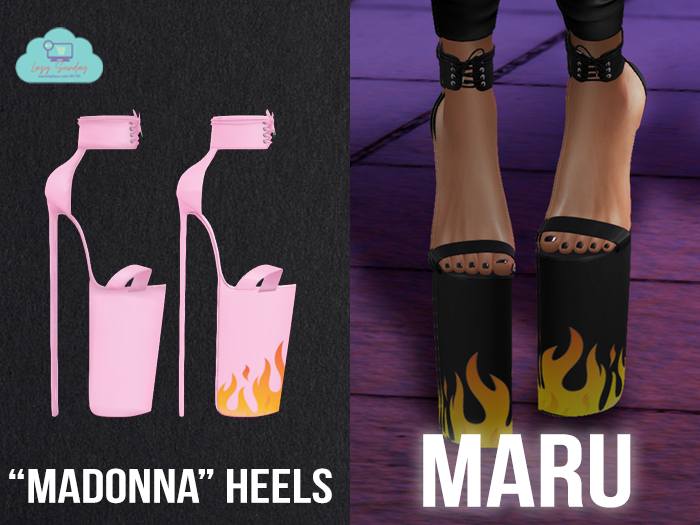 MARU x "Madonna" Heels / Pink
