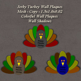 Jerky Turkey Wall Plaques