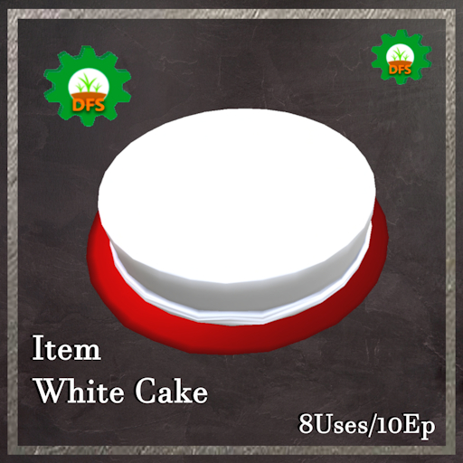 DFS White Cake Textur