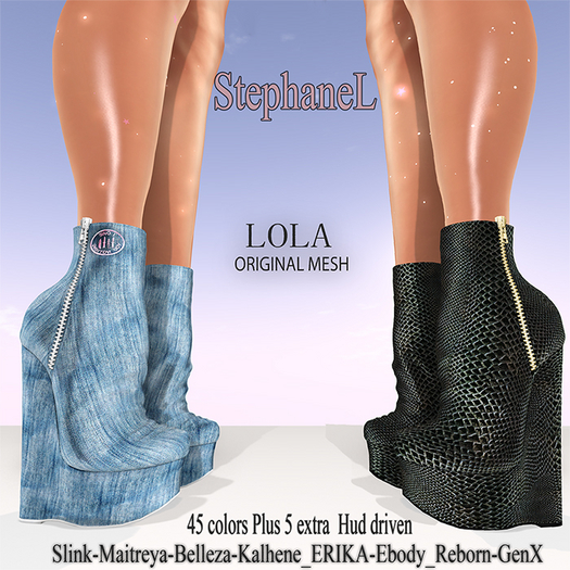 [StephaneL] LOLA SHOES FATPACK