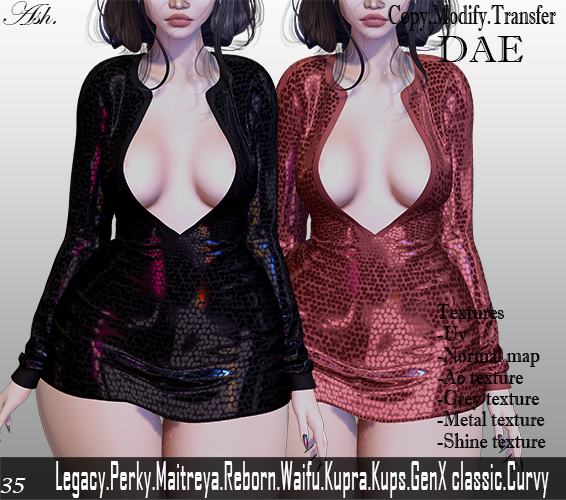 Ash.Full Perm.Model 35 DAE.OBJ