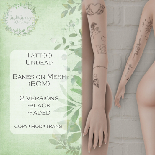 ~LLc~ Undead BOM Tattoo 