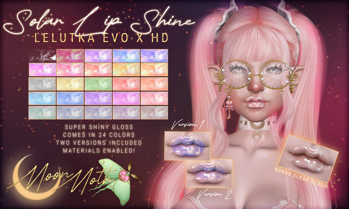 MoonMoth - Solar Lip Shine - EvoX HD  - Unpacker