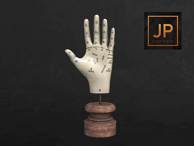 07. [IK] Divination Set - Palmistry Model - COMMON