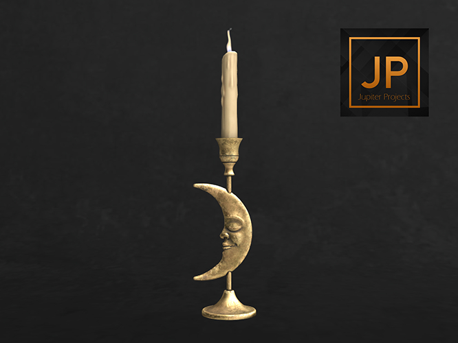 02. [IK] Divination Set - Moon Candle - COMMON