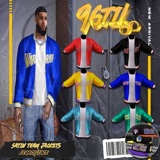 Vintage Satin Team Jacket - FATPACK