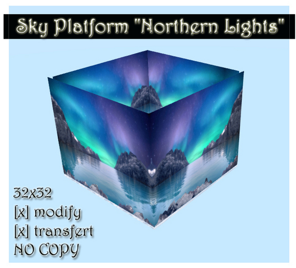 Sky Platform "Northern Lights" 32X32 -BOX
