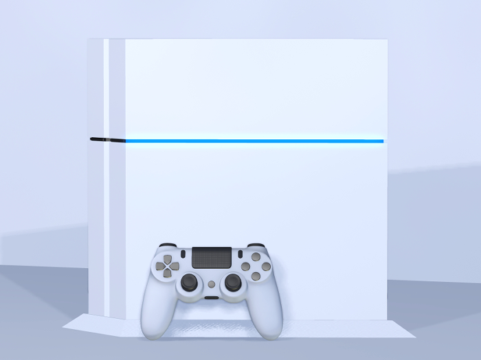 ::RIN:: GAME Play Console White