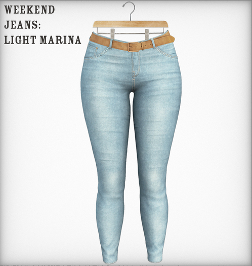 friday - Weekend Jeans (Light Marina)