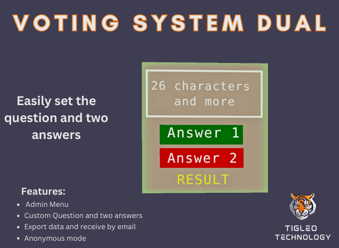 Voting System Dual Wall - FREE DEMO VERSION