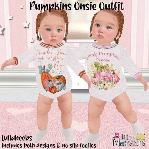 *LM* Pumpkins Onsie Set Hud