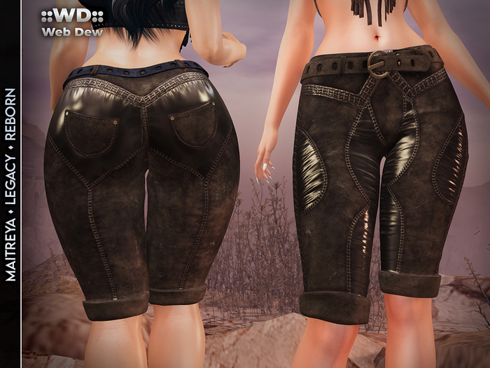 ::WD:: Leather Capri - Brown
