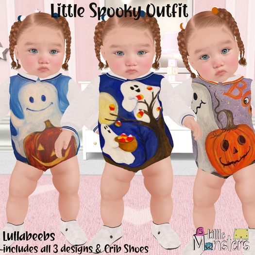*LM* Little Spooky Onsie Set Hud