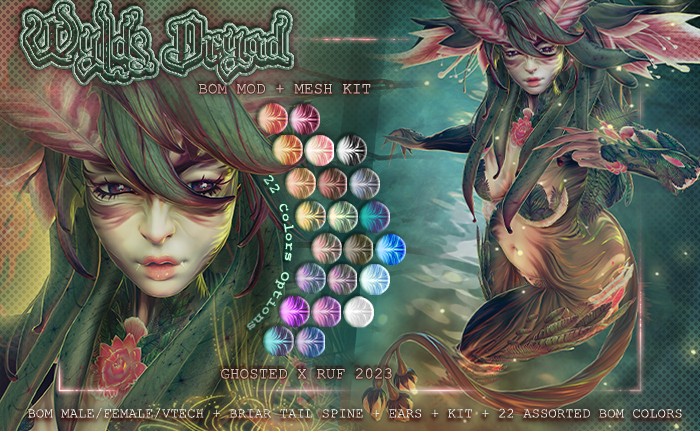{GHOSTED} WYLD'S DRYAD - BLUEBELL [wear me]