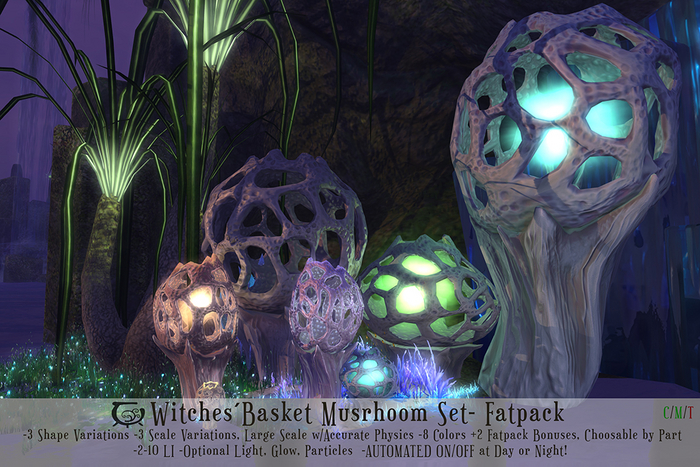  Witches Basket Set- Fatpack