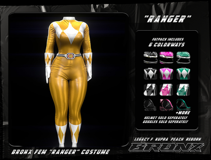 BRONX. FEM "RANGERS" - YELLOW  