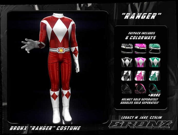 BRONX. "RANGERS" SUIT - RED  