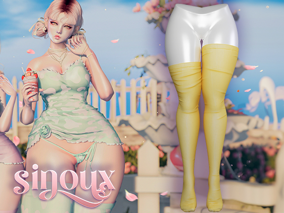Sinoux - Ice Cream Socks (Yellow)