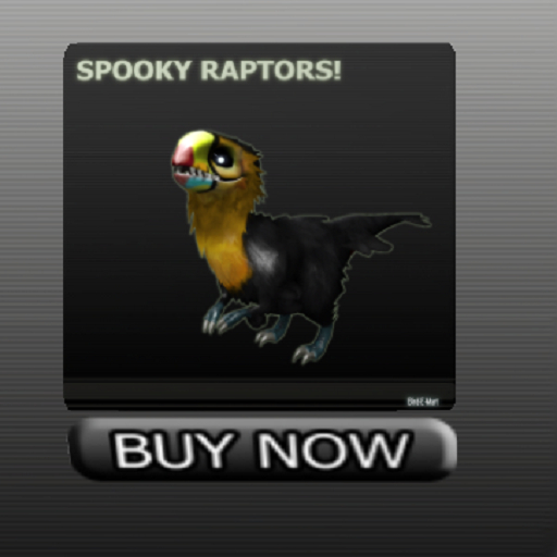 Second Life Marketplace - BRDMRT Spooky Raptor voucher - ???? RARE