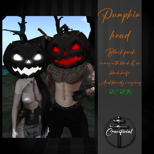 +CD+Blackpumpkin head pack(Boxed)