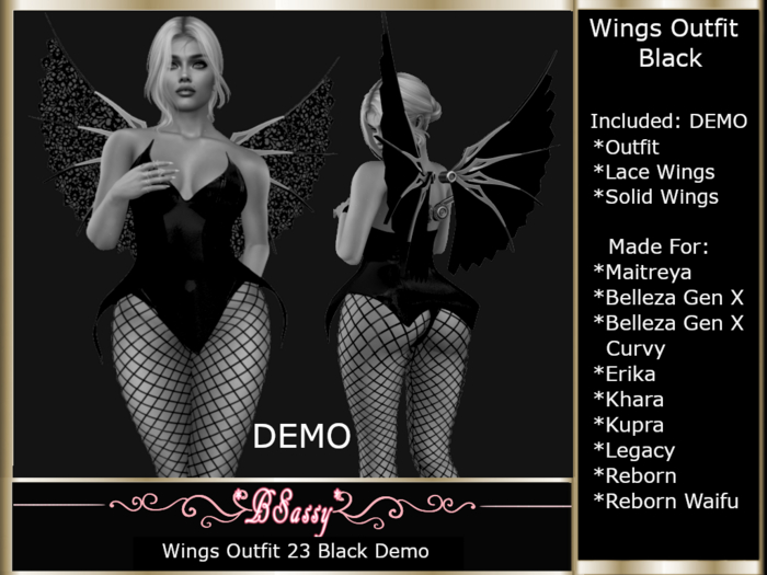 *BSASSY* WING 23 OUTFIT DEMO