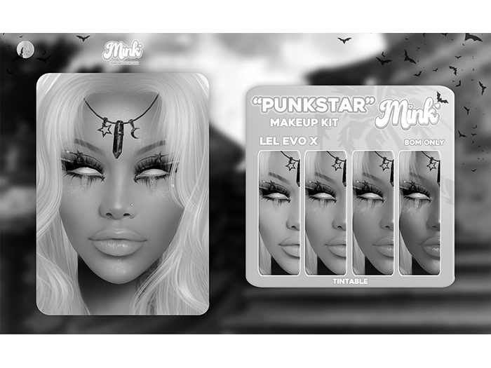 Mink: " PunkStar Makeup Kit " - Lel Evo x DEMO
