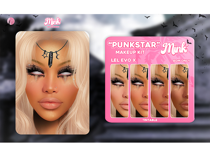 Mink: " PunkStar Makeup Kit " - Lel Evo x 