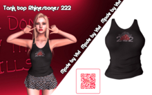Tank top Rhinestones 222- Vivi