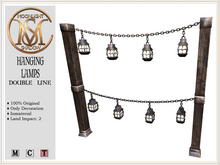 [MoonSha] Hanging Street Lamps - Double Line