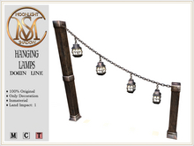 [MoonSha] Hanging Street Lamps - Down Line