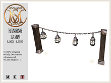 [MoonSha] Hanging Street Lamps - Low Line
