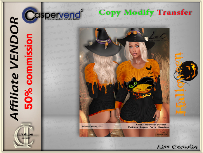 LC Affiliate Vendor [Halloween ] - Kyrie [1 vendor]