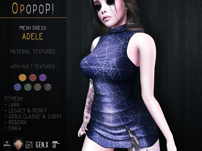 OPOPOP ! Mesh Dress ADELE V#3