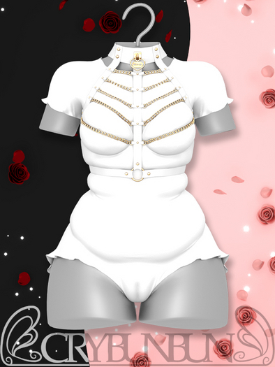 CryBunBun - Buxom Bunny - White -  Unpacker