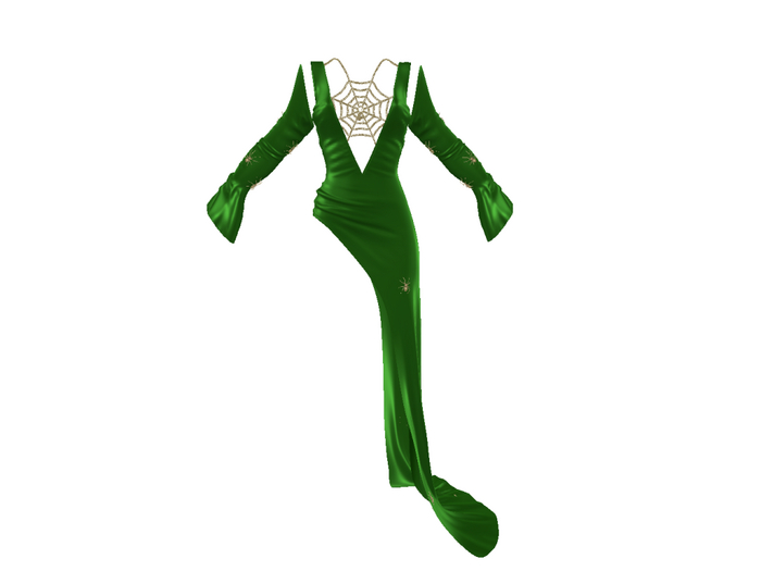 REVOLUTION - Morgana Dress (Green)
