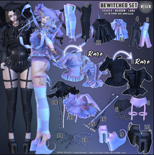 01.[Since1975]- Bewitched - Lara RARE