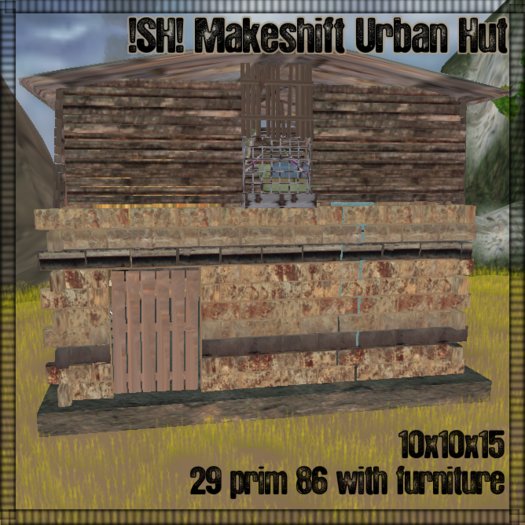 !SH! Makeshift Urban Hut