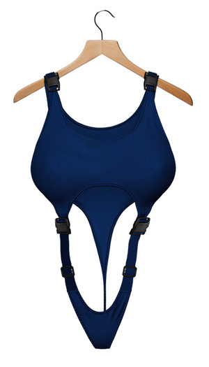 BUENO-Mona Bodysuit-Blue