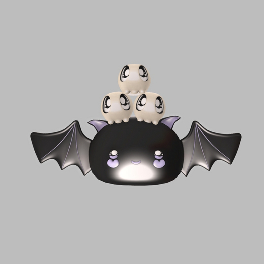 * My Bat Friend * On hand Purple