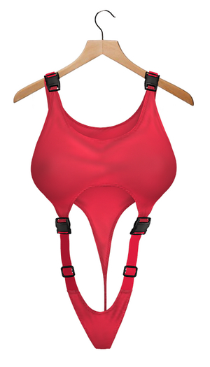 BUENO-Mona Bodysuit-Red