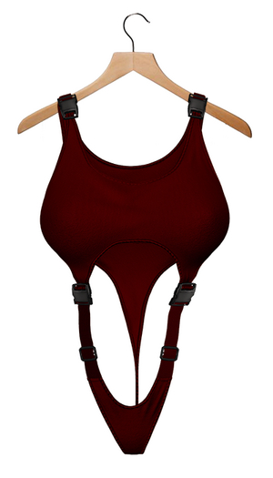 BUENO-Mona Bodysuit-Wine
