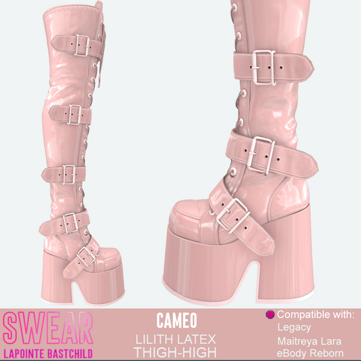 Latex Boots Lilith CAMEO