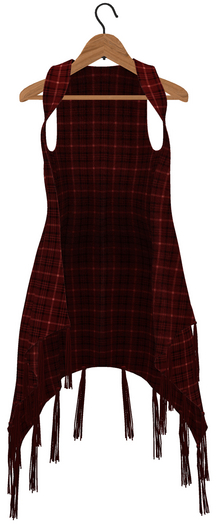 RIOT / Basil Plaid Vest - Sear