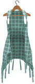 RIOT / Basil Plaid Vest - Fern