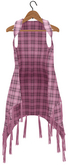 RIOT / Basil Plaid Vest - Blush