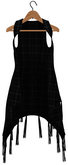 RIOT / Basil Plaid Vest - Black