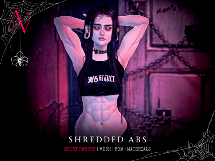 Anima Vestra. Shredded Abs