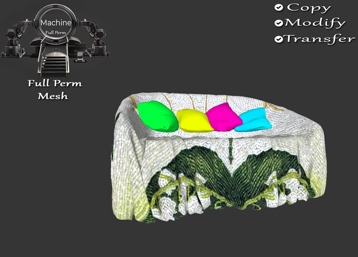 Machine Full Perm Garden Sofa 1