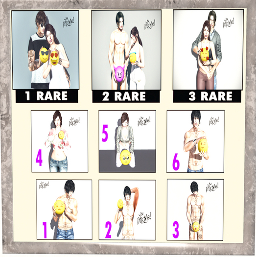 02 ::InkMe:: Emoji cutie rare